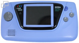 NTSC Game Gear Blue Edition