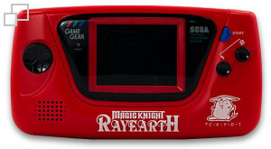 NTSC Game Gear Magic Knight Rayearth Red Edition