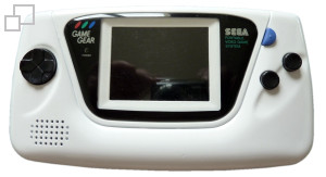 NTSC Game Gear White Edition