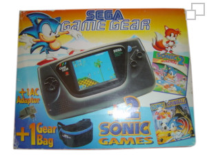 PAL/SECAM Game Gear AC Adaptor / Sonic 2 / Sonic Spinball Bundle