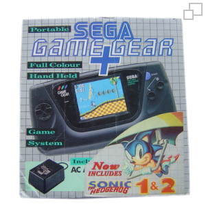 PAL/SECAM Game Gear AC Adaptor / Sonic / Sonic 2 Bundle
