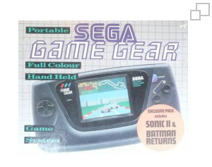 PAL/SECAM Game Gear Batman Returns / Sonic 2 Bundle