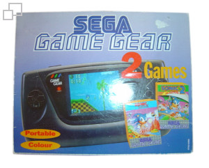 PAL/SECAM Game Gear Sonic / Sonic 2 Bundle
